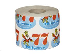 Туалетная бумага Lizzi «77 эконом» 1 рулон